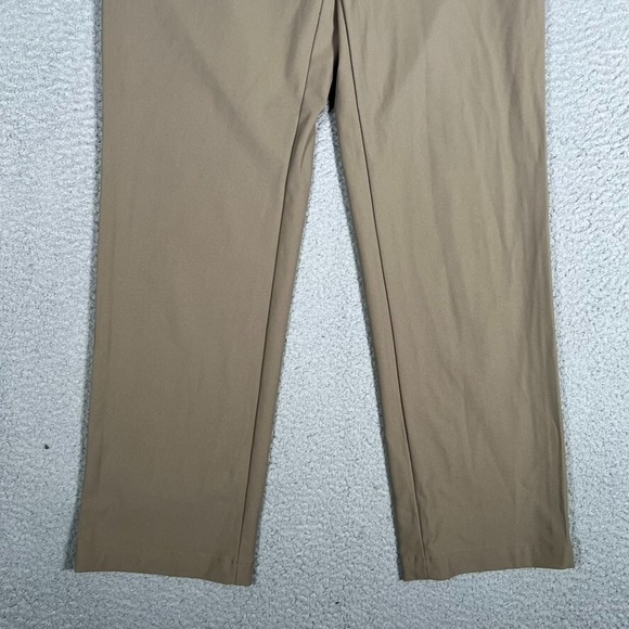 VRST Pants Mens 32x30 Brown Slim Commuter Tech Casual Preppy Pockets Logo - Picture 3 of 11